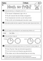 Vorschau - Arbeitsblätter - Lesetext Zeitumstellung (Herbst und Frühling) - Seite 3