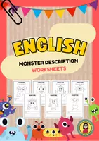 Vista previa - Hojas de trabajo - Monster Description Worksheets | Body Parts | Describing People | Writing - Portada