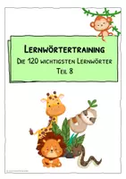 Vorschau - Spiele - 120 wichtigste Lernwörter - Lernwörter-Wochenhäppchen Teil 8 - Seite 2
