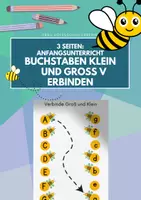 Vorschau - Arbeitsblätter - Schuleingangsphase: Buchstaben groß und klein verbinden - Deckblatt
