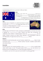 Vorschau - Arbeitsblätter - Australien (Materialpaket) - Seite 1