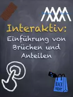 Vorschau - Unterrichtsreihen - Brüche und Anteile - Interaktiv - Deckblatt