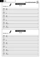Vorschau - Arbeitsblätter - Buchstabeneinführung Buchstabe X - 1. Klasse - Seite 2