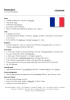 Vorschau - Arbeitsblätter - Frankreich kurz zusammengefasst - Seite 1