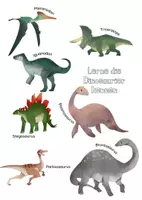 Vorschau - Stundenentwürfe - Material Dinosaurier (Das Dinoskelett) - Deckblatt