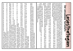 Vorschau - Unterrichtsreihen - Lesestrategien einführen und anwenden (Auf der Suche nach dem versunkenen Textschatz) - Seite 1