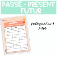 Aperçu - Feuilles d'exercices - Livret Fiches Activités Présent Passé Futur - Page 3