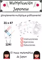 Vista previa - Unidades / Secuencias / Situaciones de Aprendizaje - Multiplicación japonesa: multiplica sin calculadora - Portada
