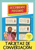 Vorschau - Arbeitsblätter - Describiendo Personas / Personenbeschreibung (Spanisch) - SPARPAKET - Seite 1