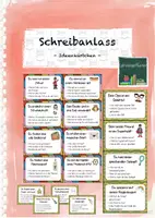 Vorschau - Bildkarten - Schreibanlass: Ideenkärtchen - Deckblatt