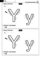 Vorschau - Stationenlernen - Buchstabeneinführung Buchstabe Y - 1. Klasse - Seite 1