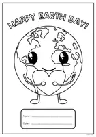 Aperçu - Feuilles d'exercices - Earth Day Activity Book | #TimeForClimateAction - Page 1