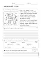 Vorschau - Arbeitsblätter - Streitgeschichten - Wiederholung der Klassenregeln | soziales Lernen - Seite 2