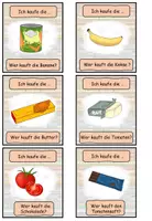 Vista previa - Juegos / Gamificación - Juego de lectura "Produkte im Supermarkt" Tema Compras - Alemán - página 3