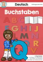 Vorschau - Arbeitsblätter - Buchstaben Leporello zum "Q" (Deutsch) - Deckblatt