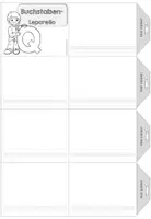 Vorschau - Arbeitsblätter - Buchstaben Leporello zum "Q" (Deutsch) - Seite 2