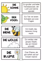 Vorschau - Spiele - FRÜHLING - Definitionskarten (DAF/DAZ) - Seite 2