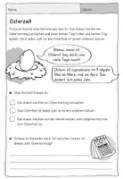 Vorschau - Arbeitsblätter - Das Osterküken: Wann ist Ostern? | Arbeitsheft - Seite 3
