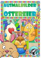 Vorschau - Unterrichtsreihen - Frühling - Ostern : Bunte Ausmalbilder gestalten - Deckblatt