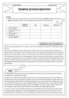 Vorschau - Arbeitsblätter - Religiöse Schöpfungsmythen (Judentum, Christentum, Islam, Hinduismus, Buddhismus) - Deckblatt