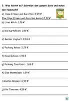 Vorschau - Arbeitsblätter - Übung bestimmte und unbestimmte Artikel "Produkte im Supermarkt" DaZ / DaF / Deutsch - Seite 2