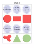 Vorschau - Spiele - shapes and colours - Merk es dir - Wortschatzspiel - Seite 2