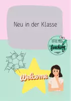 Vorschau - Arbeitsblätter - Herzlich Willkommen in unserer Klasse - Deckblatt