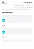 Aperçu - Apprentissages en autonomie - Numéros en anglais jusqu’à 12 - Cartes Montessori. - Page 2