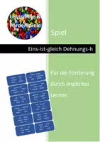 Vorschau - Spiele - Rechtschreib-Spiel Dehnungs-h - Deckblatt