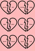 Aperçu - Jeux - Un-break my Heart Activity | Opposites Hearts - Page 2