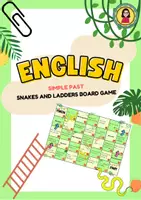Aperçu - Jeux - Simple past Snakes and Ladders Board Game - Page de couverture