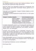 Vorschau - Arbeitsblätter - Die Satzglieder Grundschule E-Book - Seite 3