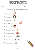 Aperçu - Jeux - Growing Bundle Body Parts & Describing People - Page 3