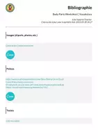 Aperçu - Feuilles d'exercices - Body Parts Worksheet | Vocabulary - Page 3