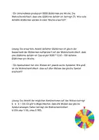 Vorschau - Arbeitsblätter - Textaufgaben Wahrscheinlichkeitsrechnung mit Lösung - Seite 3