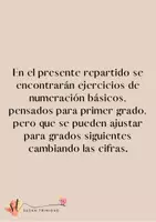 Vista previa - Unidades / Secuencias / Situaciones de Aprendizaje - Numeración. - página 1