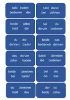Vorschau - Spiele - b oder d echte Wörter Spiel - Deckblatt