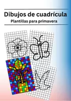 Vista previa - Hojas de trabajo - Cuadrículas para la primavera - Portada