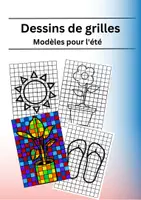Aperçu - Apprentissages en autonomie - Dessins de grille pour l'été - Page de couverture