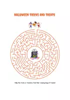 Vista previa - Juegos / Gamificación - Cuaderno Halloween para trabajar habilidades cognitivas - página 2