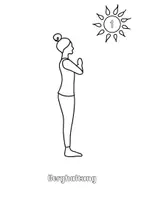 Vorschau - Mal- und Bastelvorlagen - ☀️Yoga Sonnengruß☀️ - Seite 3