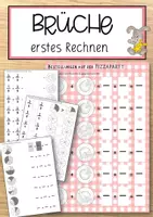 Vorschau - Anderer Materialtyp - Rechnen mit Bruchzahlen - Deckblatt
