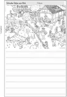 Vorschau - Stationenlernen - Deutsch | Bauernhof | Geschichten schreiben | Schreibanlass zum Wimmelbild - Seite 2