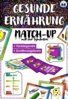 Vorschau - Stationenlernen - Gesunde Ernährung - Match-up | 4er-Version | Spiel | Differenzierung - Deckblatt