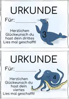 Vorschau - Anderer Materialtyp - Materialpaket Lies mal - Urkunden und Lesepass (Faltbuch) - Seite 3