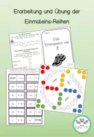 Vorschau - Stundenentwürfe - Großes Einmaleins-Paket zu allen Reihen - Deckblatt