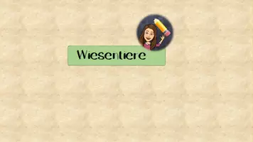 Vorschau - Poster - Wissenskarten Tiere der Wiese zum ausdrucken - Deckblatt