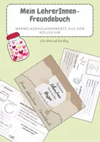 Vorschau - Anderer Materialtyp - Mein LehrerInnen-Freundebuch Paper Style - Deckblatt