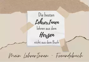 Vorschau - Anderer Materialtyp - Mein LehrerInnen-Freundebuch Paper Style - Seite 3