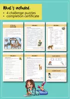Vorschau - Arbeitsblätter - Present Simple / Present Progressive Escape Room (Englisch) - Seite 2
